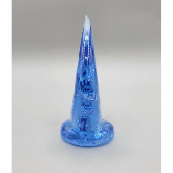 Art Glass Angel Fish Blue Figurine Paperweight Hand Blown Ocean Sea Life - Picture 4 of 11